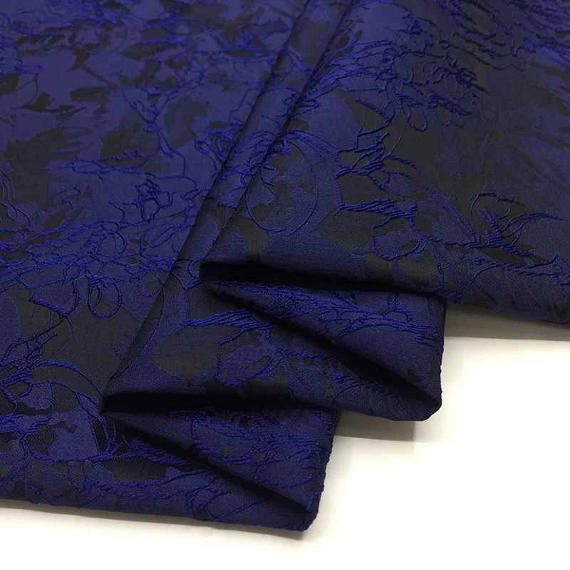Высококачественная элегантная парча, жаккардовая ткань, платье с темным рисунком, модный материал для шитья Чонсам, Ткань во дворе . ' - ' . 4