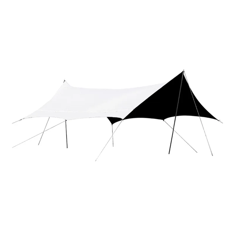Солнцезащитный козырек, уличная большая палатка с навесом, ультралегкое туристическое снаряжение в форме бабочки, переносное для кемпинга . ' - ' . 4