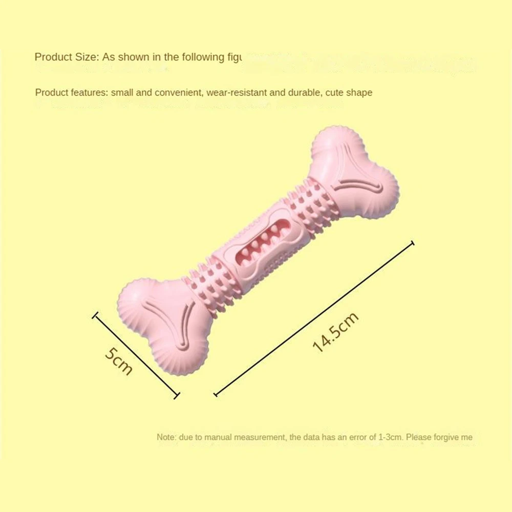 Розовая Интерактивная игра в форме косточки для чистки зубов Прочная Дрессировка собак Прочные Игрушки для жевания Игрушки для ухода за домашними животными Для собак Синий Зеленый . ' - ' . 2