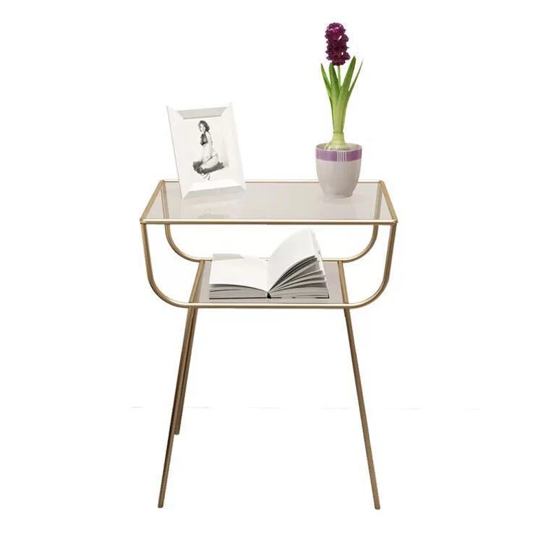 Современный прозрачный журнальный столик, экономящий пространство, Уникальный минималистичный журнальный столик, Фотоальбом, Эстетичная Вспомогательная мебель для патио Mesa . ' - ' . 4