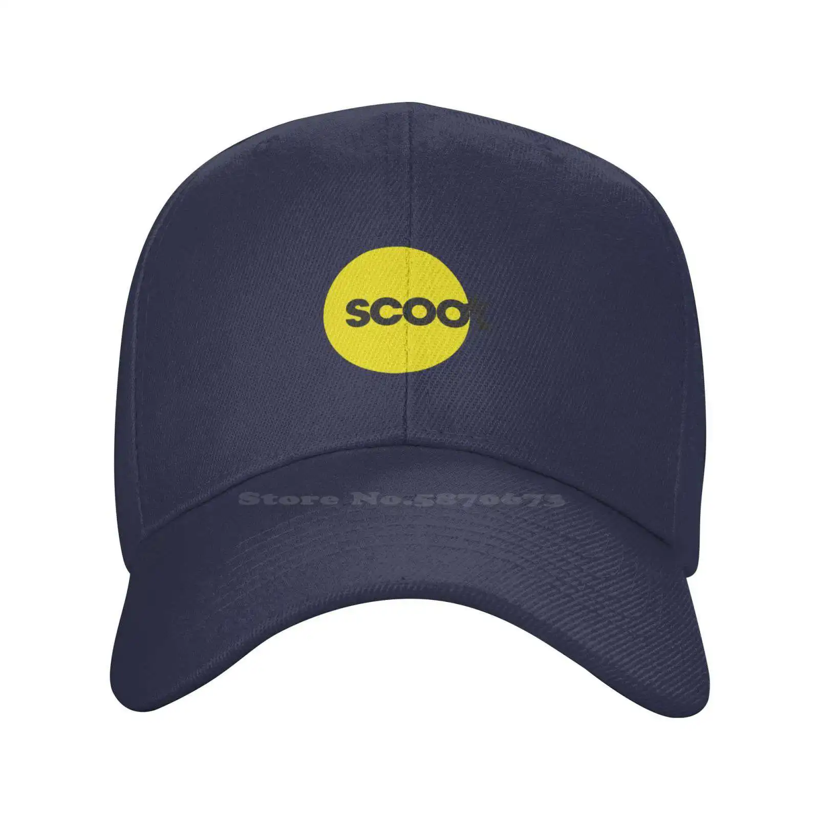 Логотип Scoot С графическим логотипом бренда, высококачественная джинсовая кепка, вязаная шапка, бейсболка . ' - ' . 0