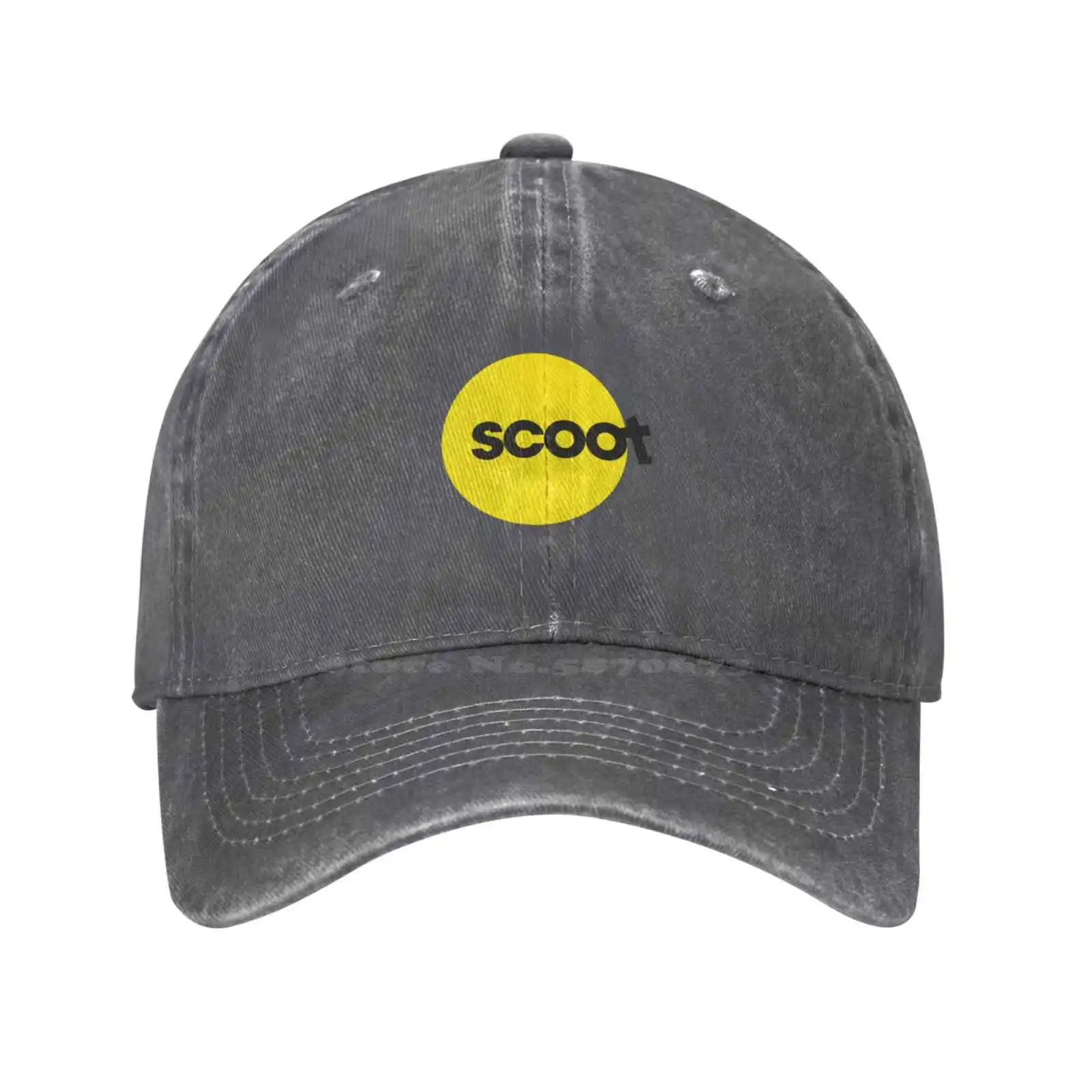 Логотип Scoot С графическим логотипом бренда, высококачественная джинсовая кепка, вязаная шапка, бейсболка . ' - ' . 2