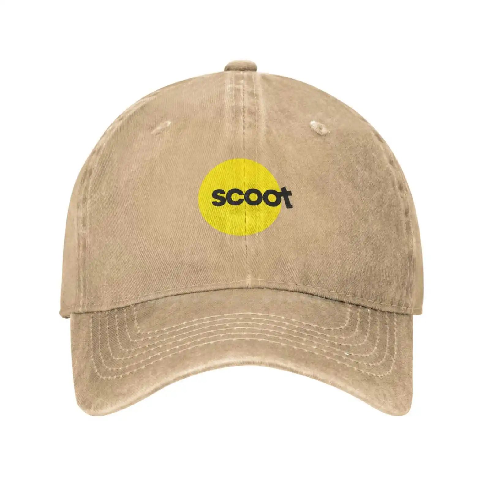 Логотип Scoot С графическим логотипом бренда, высококачественная джинсовая кепка, вязаная шапка, бейсболка . ' - ' . 3