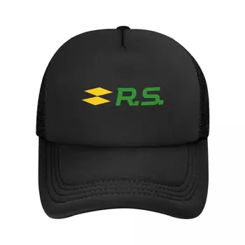 Изготовленная на заказ Зеленая Бейсболка RS Sport Racing для мужчин и женщин, Регулируемая Автомобильная Гоночная Шляпа Дальнобойщика, Спортивная