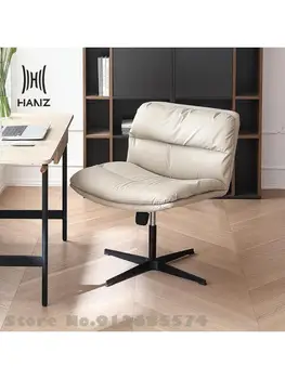Компьютерное кресло Hanzhe, Удобное кресло для переодевания, Вращающийся рабочий стол, Кожаное кресло для макияжа, Офисное кресло для отдыха в спальне