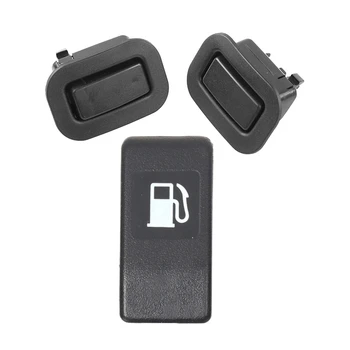 3 шт. автомобильных аксессуаров: 1 шт. ручка для открывания двери на топливном газе и 2 шт. кнопочный переключатель заднего сиденья Черный