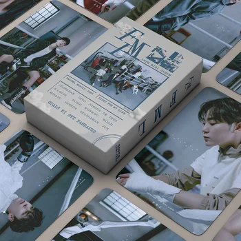 Kpop Seventeen Lomo Card 55 шт./компл. Новый Альбом FML Фотокарточек Kpoo Boys Photo Card Открытка для Коллекции Фанатов Подарков