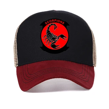 Горячие сетчатые бейсболки с изображением животных и скорпионов, модная кепка с регулируемым принтом, женская мужская кепка для водителя грузовика, шляпа-кепка