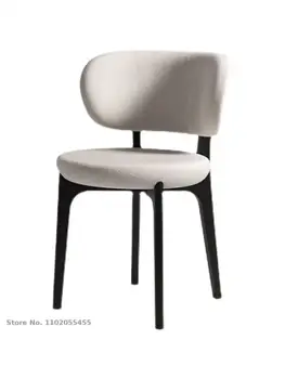 Минималистичный дизайнерский стул в стиле Ваби-саби с чистым красным светом, роскошный обеденный стул richmond Chair, домашний стул из массива дерева, стул для макияжа