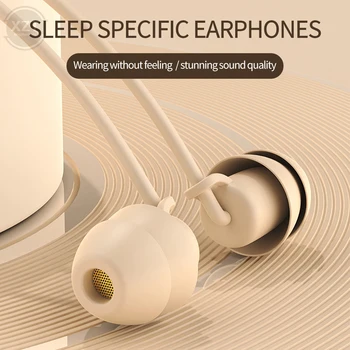 НОВЫЕ наушники Y2 Sleep Безболезненный износ Android Универсальная водонепроницаемая гарнитура для разговора и пения, наушники с проводным режимом сна для Samsung