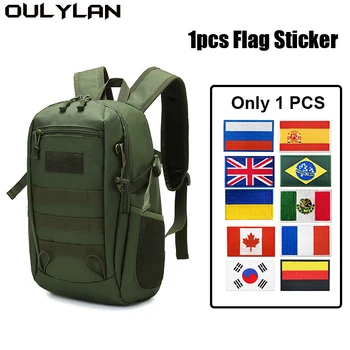 Oulylan Небольшой Военный Тактический рюкзак Для Мужчин И Женщин, Дорожные сумки для ноутбуков, Водонепроницаемые Рюкзаки для рыбалки и охоты на открытом воздухе