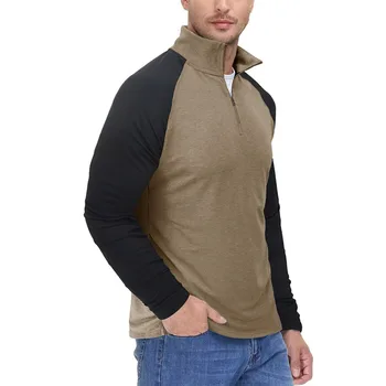 Мужские толстовки Оверсайз с воротником-стойкой, пуловер высокого качества в стиле харадзюку, уличная одежда унисекс в стиле ретро, весенне-осенний Повседневный Тренд