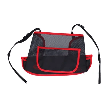 Универсальный автомобильный сетчатый карман, сумочка Между сиденьями, сетчатая сумка для хранения, чехол-органайзер, ограждение для детей и домашних животных.