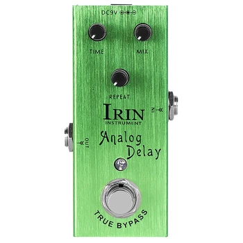 Аналоговый эффектор задержки электрогитары IRIN Профессиональный одноблочный эффектор Chorus 9,2X4,6X4,3 см