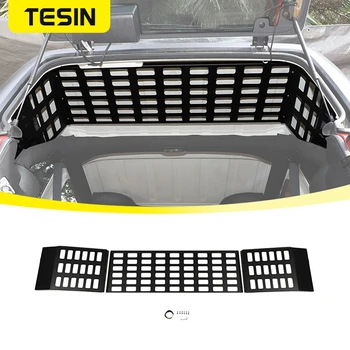Многофункциональный Расширительный кронштейн для багажника автомобиля TESIN, Стеллаж для хранения на крыше, Жесткая верхняя панель для Jeep Wrangler JK 2007-2017, 4 Двери