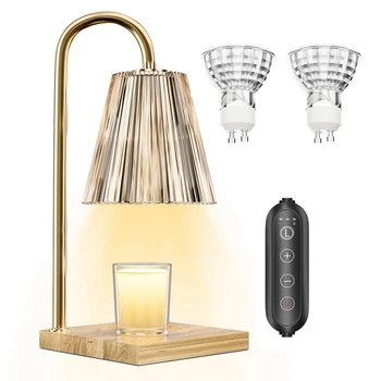Лампа-подсвечник с таймером, регулируемой яркостью, для домашнего декора, подарков для женщин, штепсельная вилка США