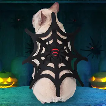 Костюм для Хэллоуина с паутиной для домашних животных, Костюм для Хэллоуина с паутиной, привлекательный Костюм для домашних животных с паутиной на Хэллоуин для собак