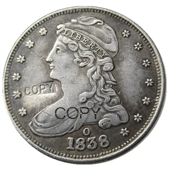 Монета-копия 1838o с бюстом в полдоллара
