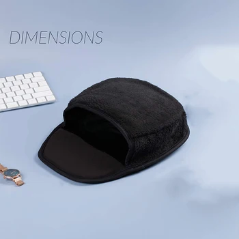 USB-грелка для рук, коврик для мыши, тепловой браслет, практичные Теплые коврики для мыши, офисный ноутбук, дека для рабочих принадлежностей