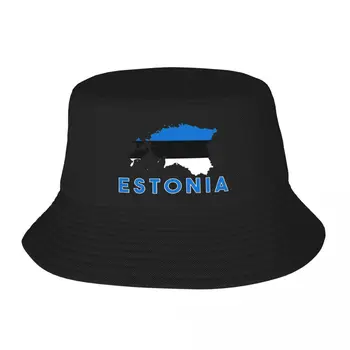 Новая подарочная шляпа с флагом страны Эстония, милая мужская шляпа, роскошная женская шляпа 2023 года, мужская шляпа