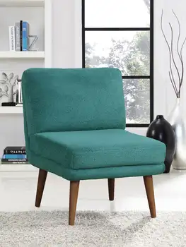 Ember Interiors Кресло для отдыха Dakari Glam, тканевая мебель бирюзового цвета, стулья для спальни, кресло для отдыха