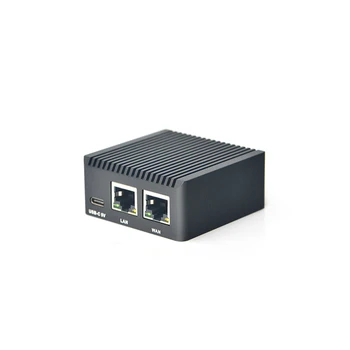 Мини-маршрутизатор NanoPi R2S с ЧПУ В цельнометаллическом корпусе RK3328 с Двойным Гигабитным портом Ethernet OpenWrt5.4