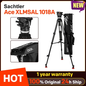 Система Sachtler Ace XLMSAL 1018A с Жидкостной Насадкой, Штативом Ace 75/2 D, распределителем среднего уровня и сумкой