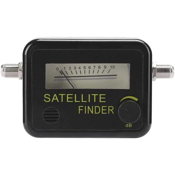 JS-SF03 Датчик спутникового сигнала, чувствительный прибор для определения спутникового сигнала, антенна, сетчатый аналоговый измеритель с подключением LNB-REC