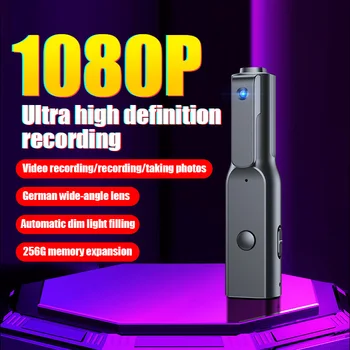 Мини-камера 1080P Носимая для бизнес-конференций Micro Body Cam Pen Карманный Спортивный Цифровой Видеомагнитофон espia camera OTG TF
