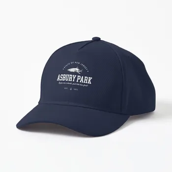 Подарочная кепка Jersey Shore Asbury Park, Нью-Джерси, с акулой, разработанная и продаваемая?capybaraclothes