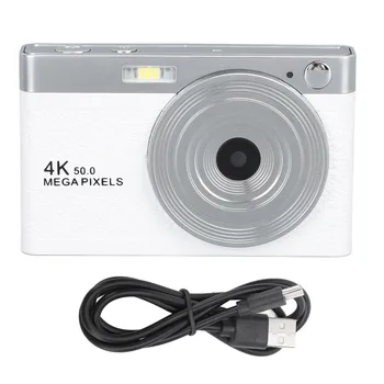 Детская Цифровая Камера 750 мАч CMOS Датчик Изображения Распознавание Лица 2,2 дюймов IPS Детская Маленькая Камера с 16-Кратным Цифровым Зумом и Автофокусировкой для Подарка