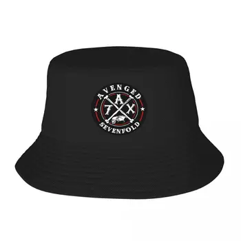 Винтажный Логотип A7X Панама для летнего Призвания Skeleton Death Metal Bob Hat Хип-Хоп Легкий Головной Убор для Кемпинга и Отдыха
