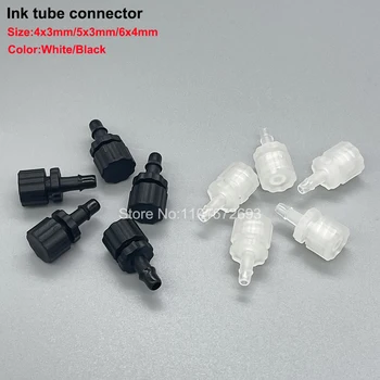20 комплектов Струйного Принтера Eco solvent UV Ink Tube Разъем для XP600 DX5 DX7 I3200 Печатающая Головка Чернильный Шланг Переходное Соединение