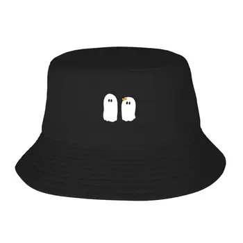 Новая симпатичная шляпа-ведро с призраком, шляпа большого размера, Хип-хоп кепка Женская мужская