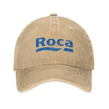Модная качественная джинсовая кепка с логотипом Roca, вязаная шапка, бейсболка