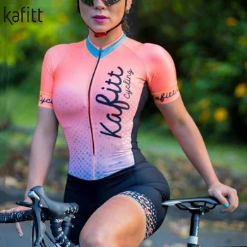 Велосипедная одежда KAFITT, женская быстросохнущая велосипедная майка с коротким рукавом, женская одежда для велоспорта Top Team mtb, женский велосипедный костюм Ropa Ciclismo