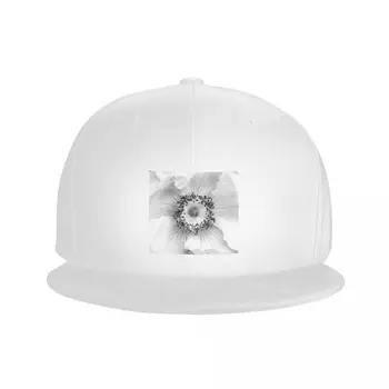 Черно-белая бейсбольная кепка с изображением цветка, роскошная кепка, Забавная шляпа, значок, шляпа джентльмена, Одежда для гольфа, Мужская Женская