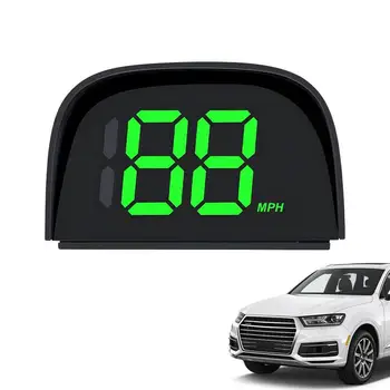 Дисплей для автомобилей, отображающий автоматическую скорость автомобиля, HUD GPS спидометр, предупреждение о превышении скорости, измерение пробега, дисплей спидометра Hud