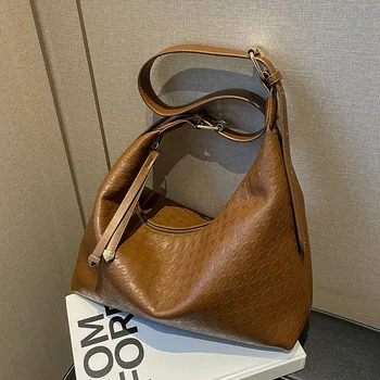 2023 г. Новая женская сумка Ins Design, простая элегантная модная универсальная сумка через плечо, мягкая и удобная женская сумка через плечо