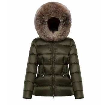 2023 зимняя женская куртка с натуральным меховым воротником, мягкий теплый траф, женский пуховик, одежда y2k, новое модное пальто с капюшоном, бюстгальтер